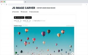 JS Image Carver