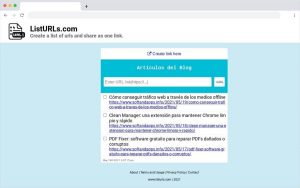 ListURLs
