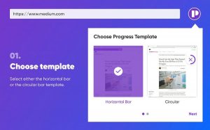 Website read progress