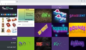 Crear bonitas imágenes con texto