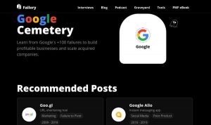 Google Cemetery