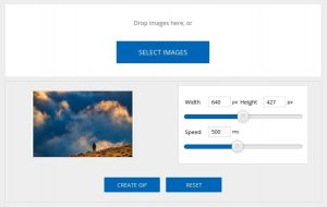 Crear animación GIF online