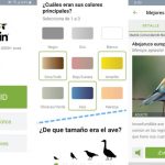 Aplicación para reconocer pájaros