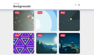 Animated Backgrounds