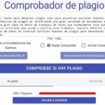 Comprobador de plagio gratuito