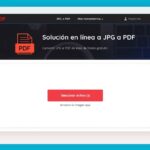 Convertir de JPG a PDF gratis