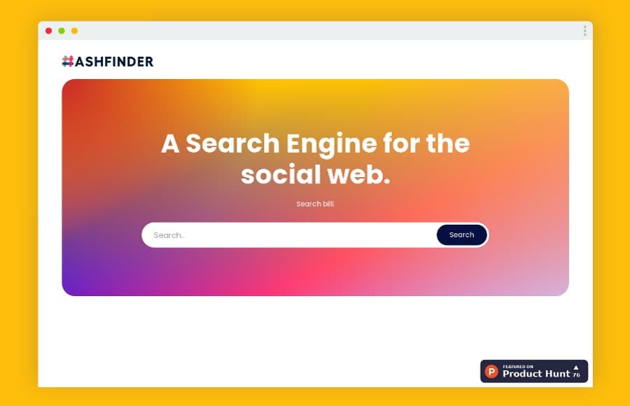 Hashfinder: un buscador de publicaciones en las redes sociales