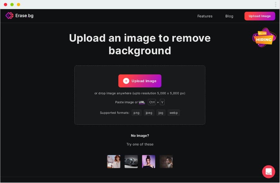 Quitar el fondo de las fotos