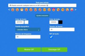 Convertir texto a GIF online y gratis