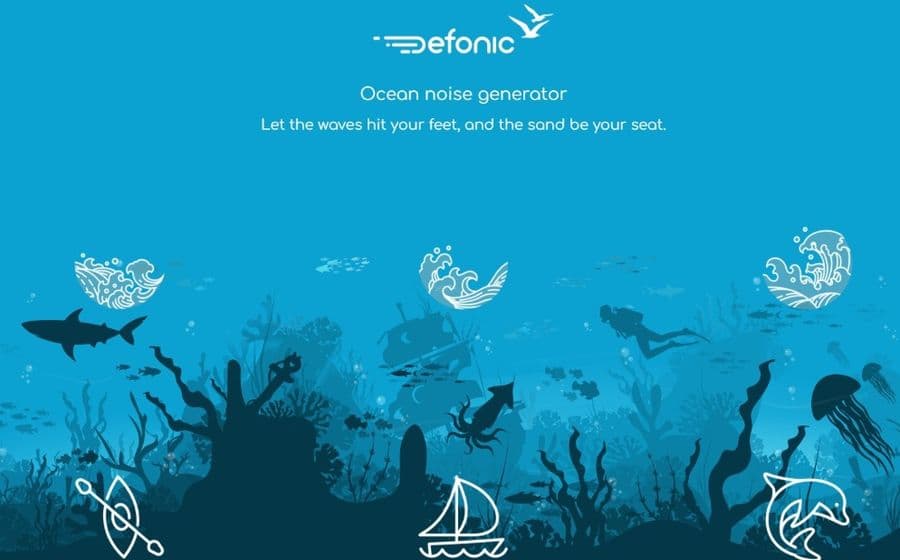 Defonic Ocean: sonidos del océano para concentrarte o descansar