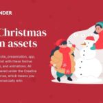 Free Christmas design assets