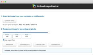 Online Image Resizer