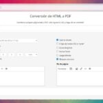 HTML a PDF