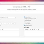 HTML a PDF