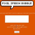Pixel Speech Bubble