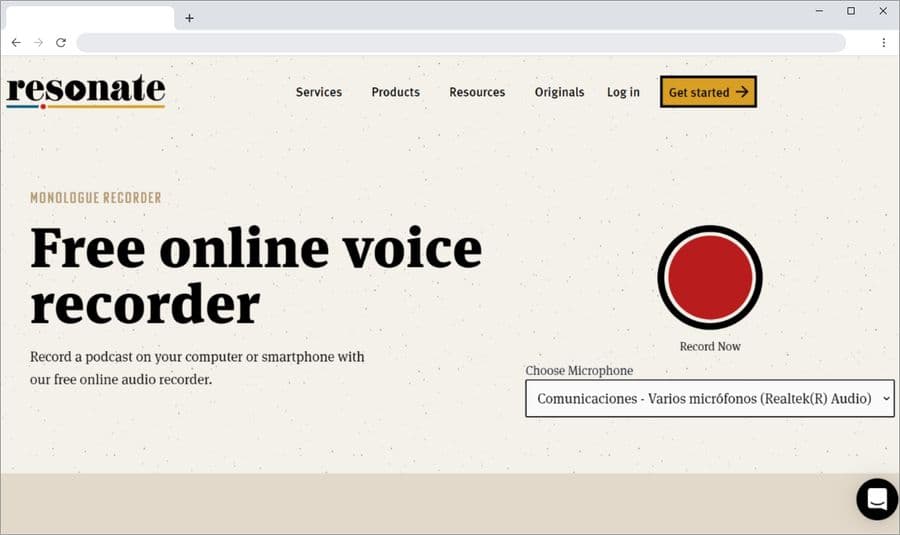 Resonate Voice Recorder
