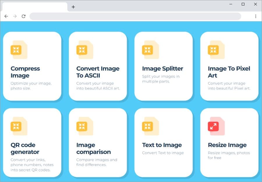 TheImageKit: colección de herramientas para convertir y editar imágenes