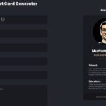 Contact Card Generator