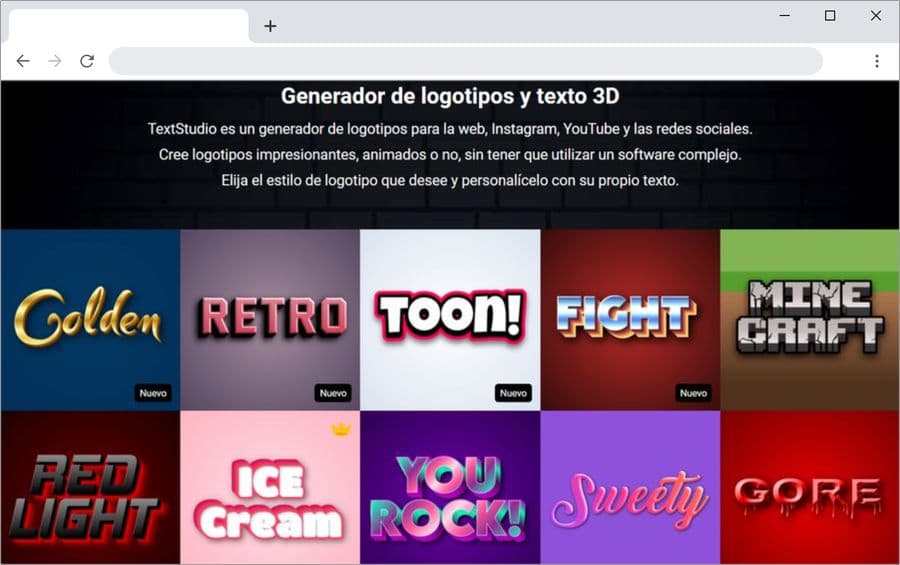 claro Celda de poder Hablar con generador de texto para logo Reparador  Abrazadera laberinto