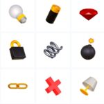 Iconos 3D de alta calidad