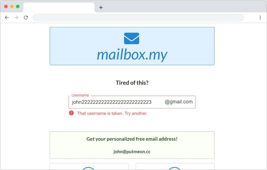 Dirección de correo personalizada: ¿cómo conseguirla gratis?