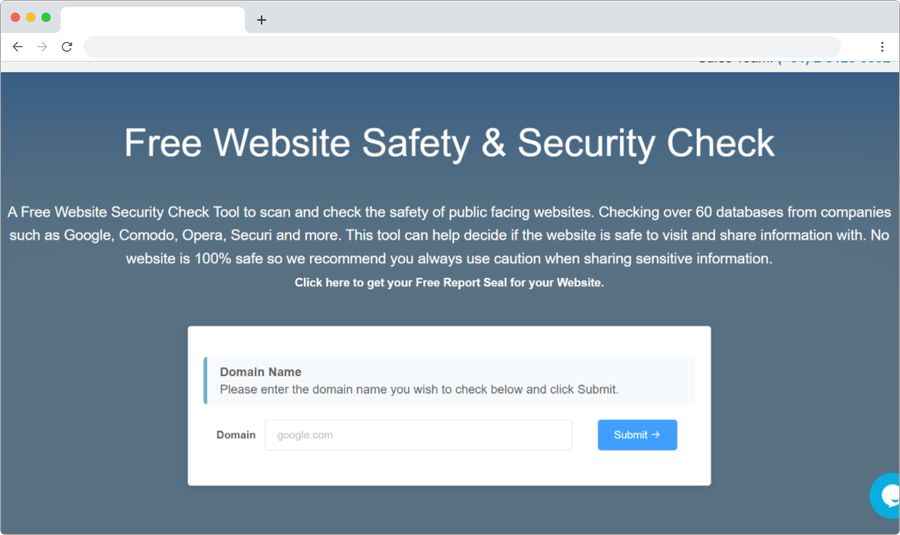 Análisis de seguridad de páginas online para detectar phishing y malware
