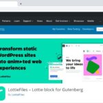 LottieFiles para WordPress