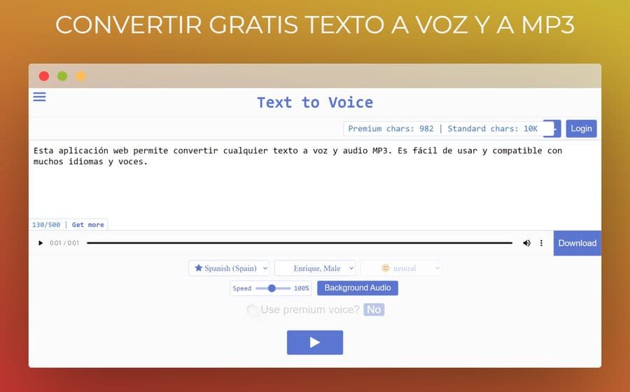 Text to Voice