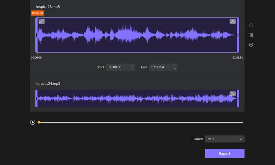 Unir varios audios en uno de forma gratuita