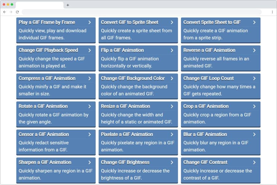 Online GIF Tools