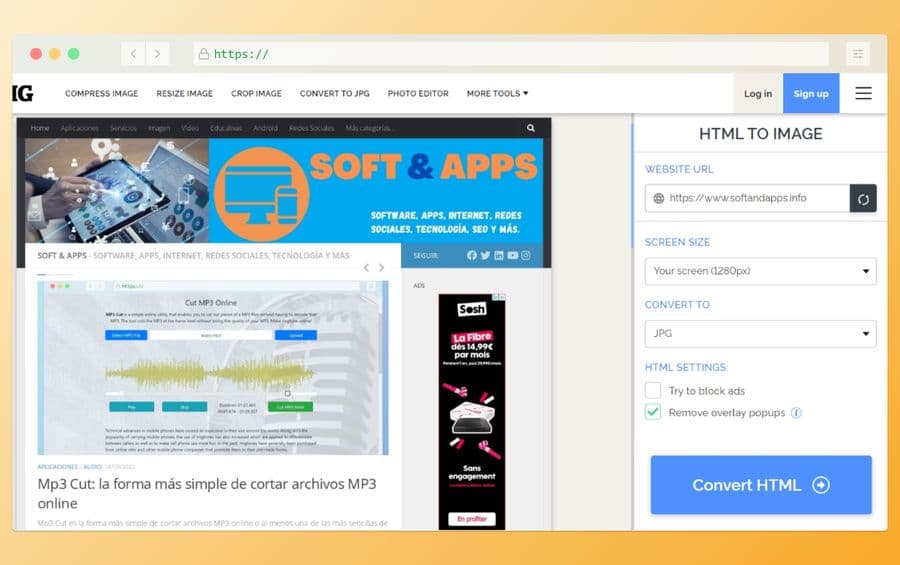 HTML to Image