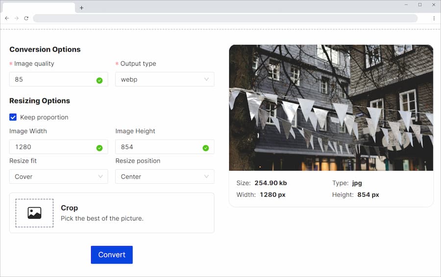 Free image converter