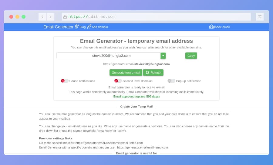 Email Generator