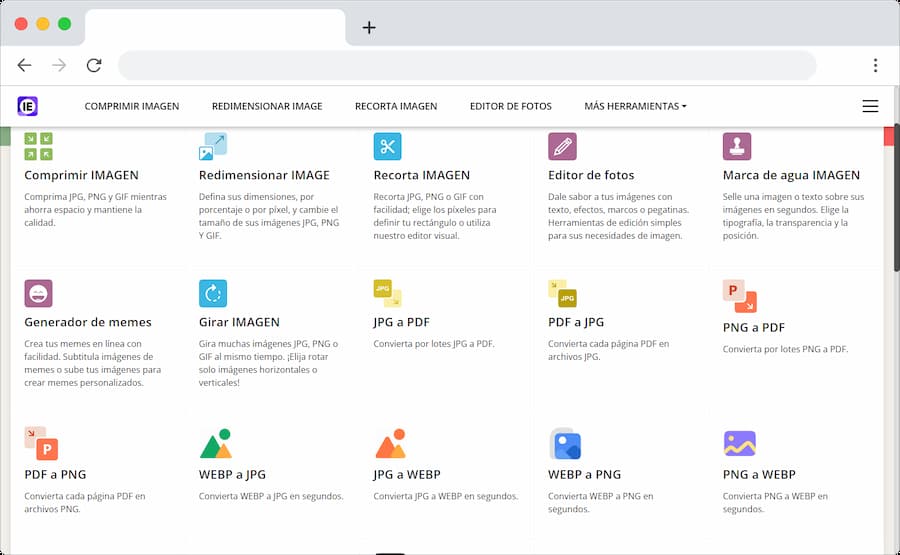 Herramientas para editar imágenes online