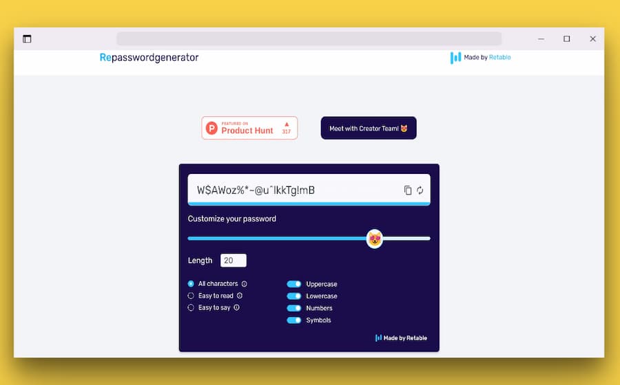 Repasswordgenerator