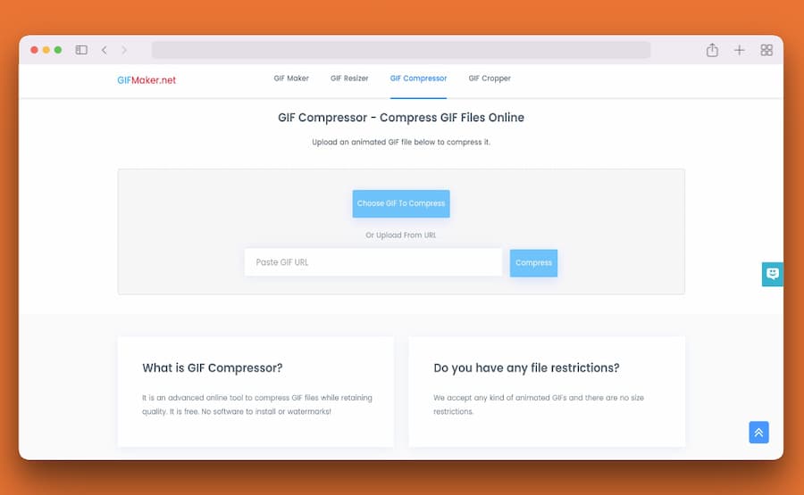 Comprimir GIF animados gratis y online