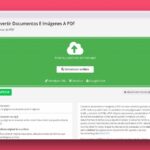 Convertir imágenes y documentos a PDF