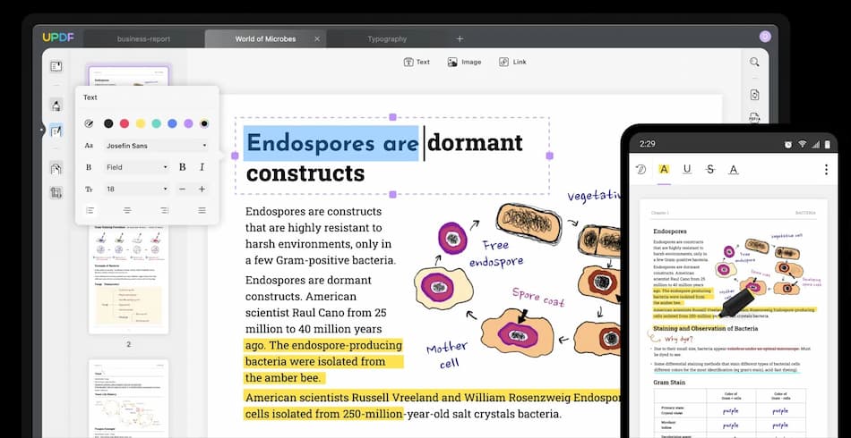 Trabajar con documentos PDF en todos tus dispositivos con UPDF Trabajar con documentos PDF en todos tus dispositivos con UPDF
