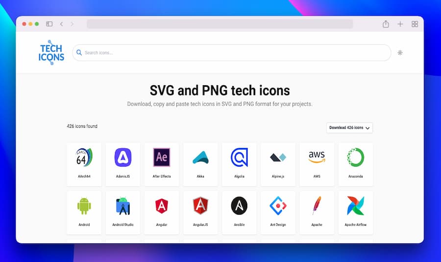 Tech Icons