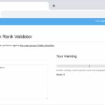 Twitter Algorithm Rank Validator