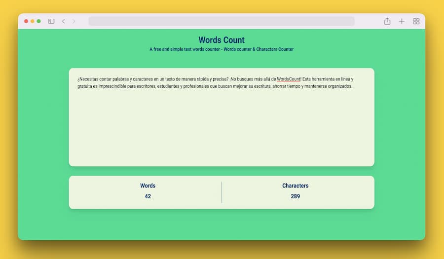 WordsCount