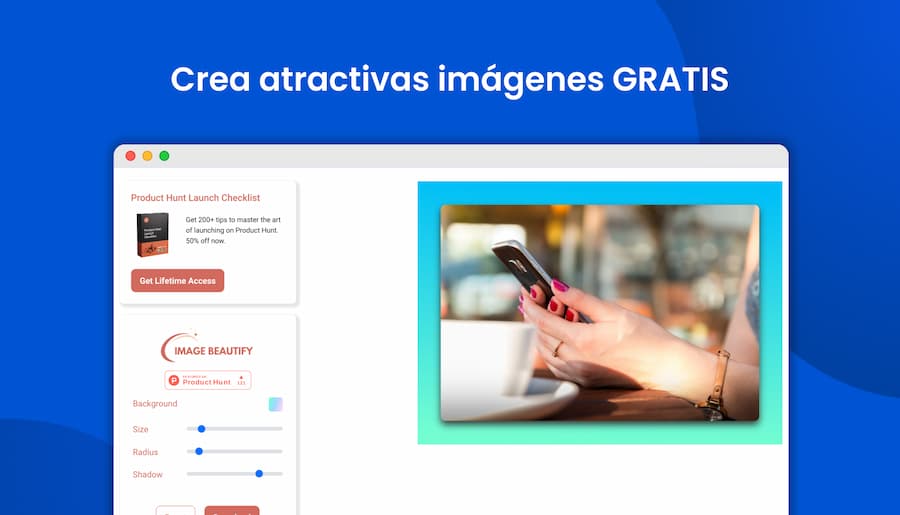 Crear bonitas imágenes para Redes Sociales