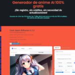 Generador de personajes de Anime con IA