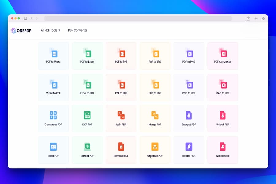Herramientas para trabajar con PDF en línea