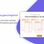 Planificadores gratuitos para imprimir