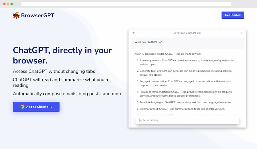 BrowserGPT