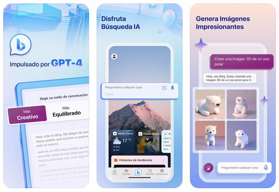 Chatear gratis con GPT-4 en tu smartphone