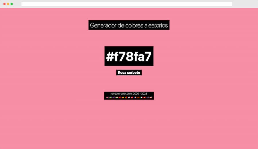 Random Color Generator