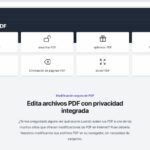 Recurso web para trabajar con PDF