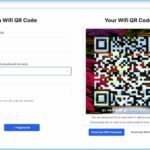 Compartir WiFi usando WiFi QR Code Generator